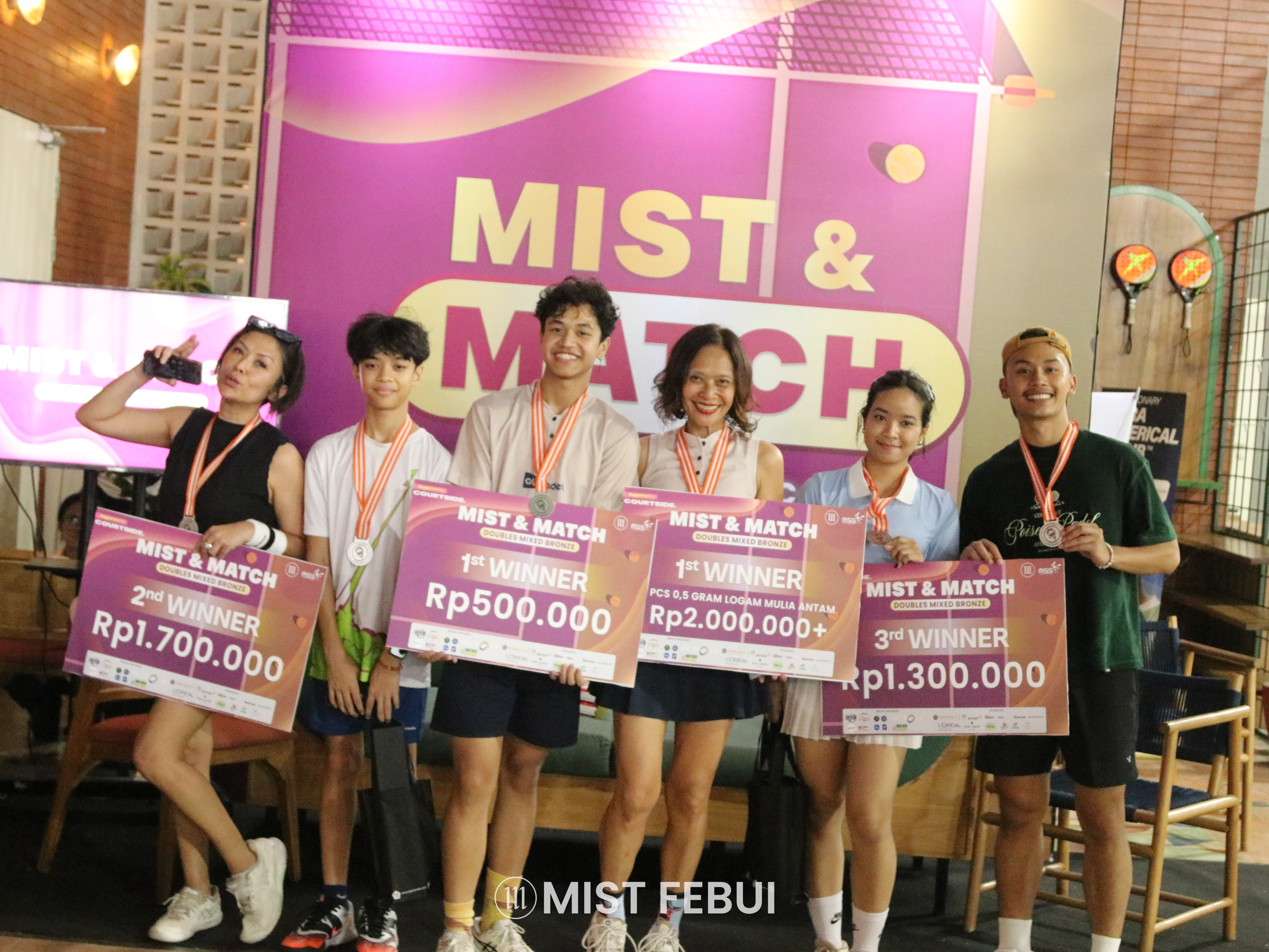 Pre-Event winners